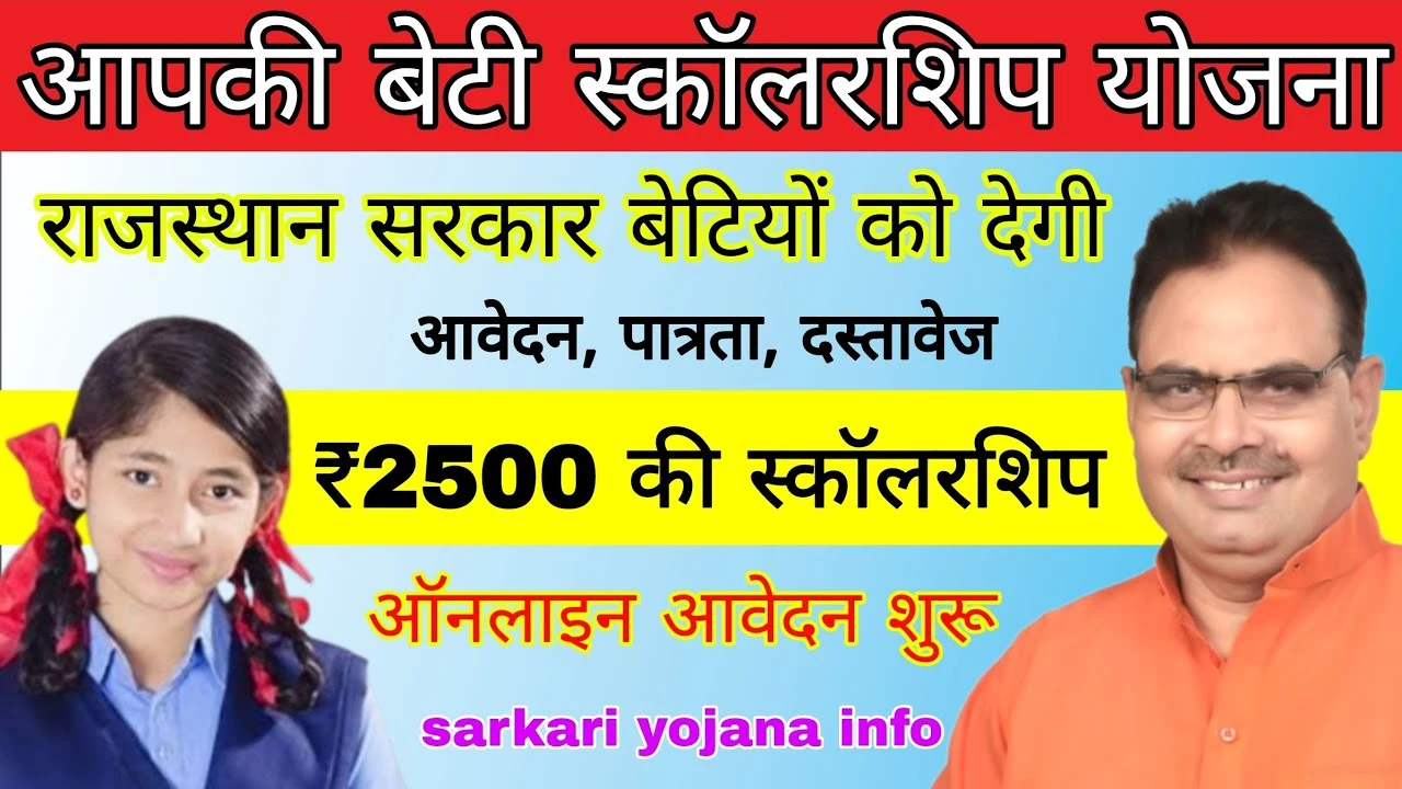 Aapki Beti Scholarship Yojana 2025: बेटियों को पढ़ाई के लिए मिलेंगे ₹2500, जानें कौन कर सकता है आवेदन और कैसे मिलेगा फायदा!