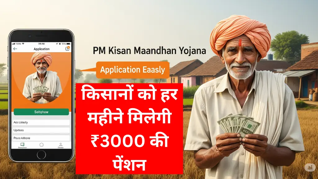 किसानों को हर महीने मिलेगी ₹3000 की पेंशन, जल्दी से करें PM Kisan Maandhan Yojana में आवेदन!